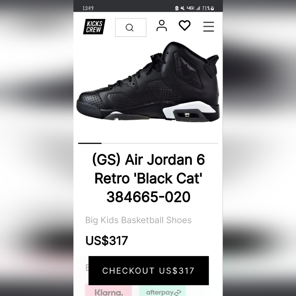 Air Jordan Retro 6 - Picture 6 of 6